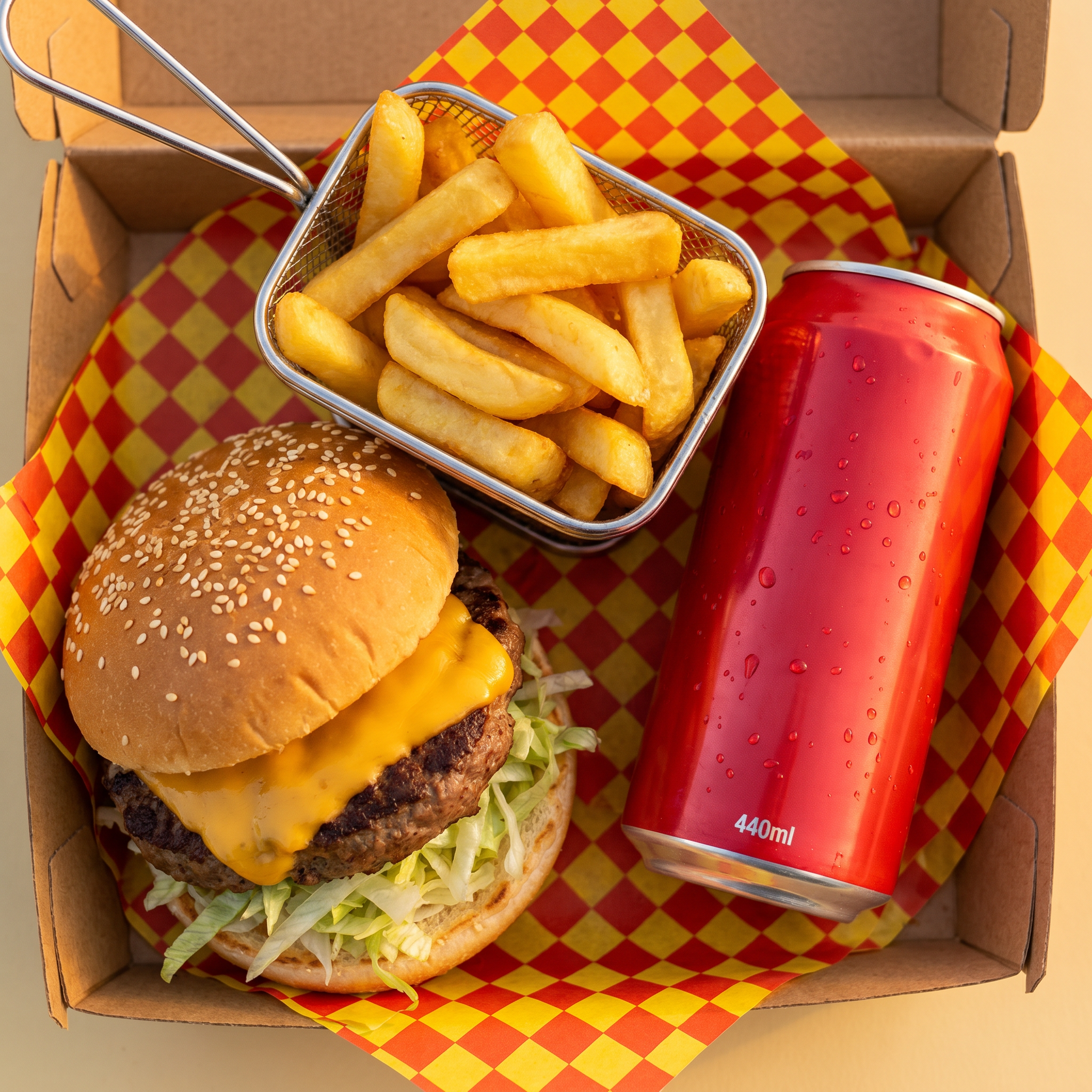 Single Burger Combo